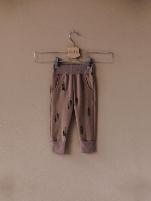 jogger bamboo taupe